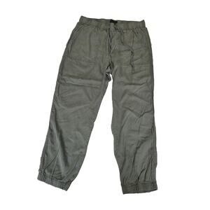 Sanctuary Lyocell Jogger Pants Women Size XL Olive Green Lightweight